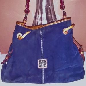 Suade Dooney and Burke shoulder bag